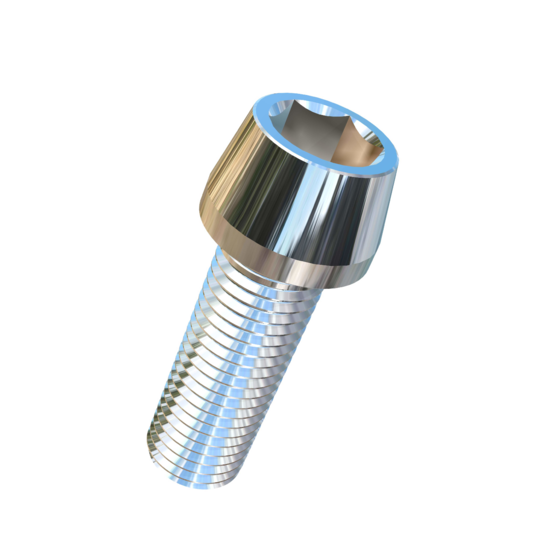 Titanium 7/8-9 X 2-1/2 UNC Allied Titanium Taper Head Socket Drive Cap Screw